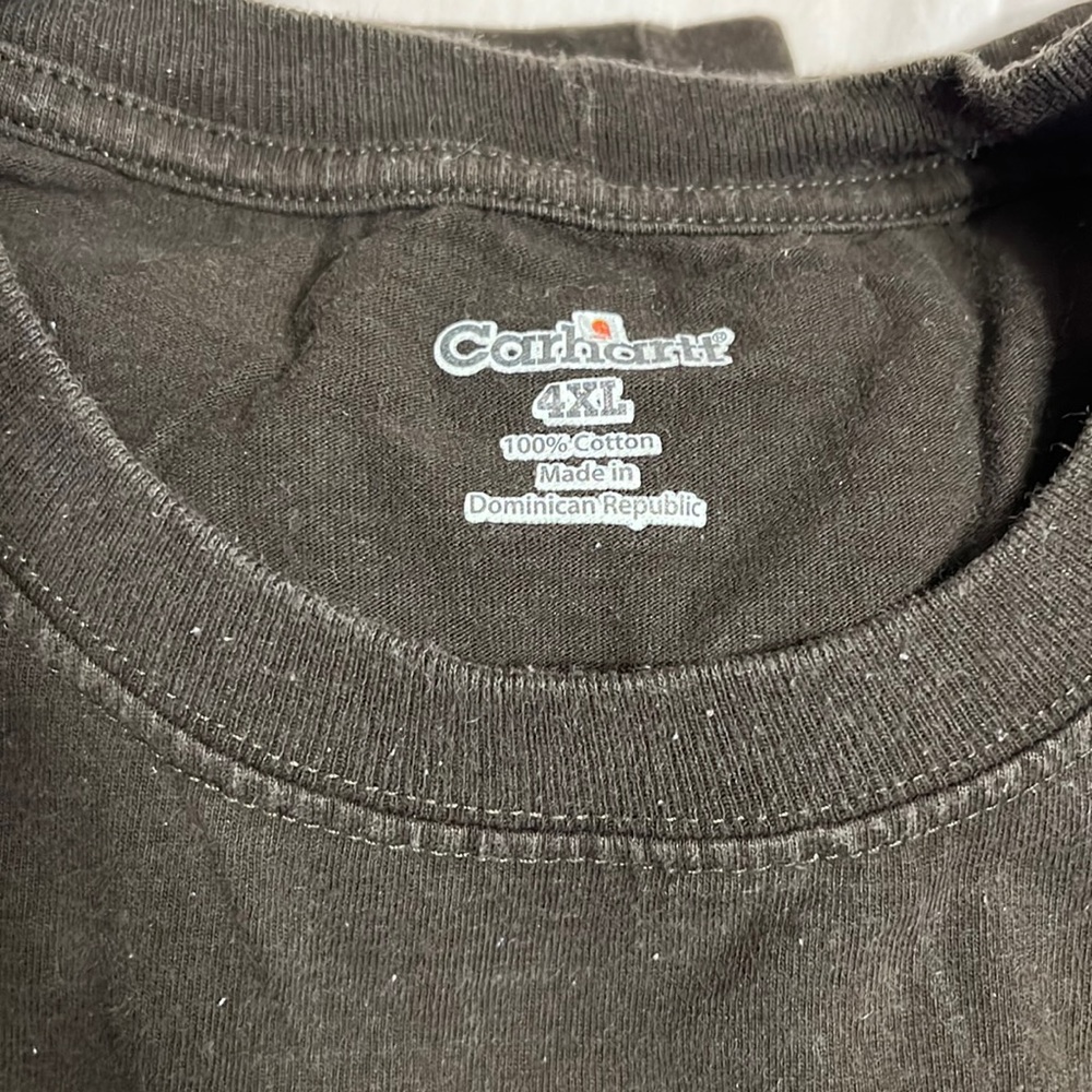 4XL Carhartt long sleeve tshirt